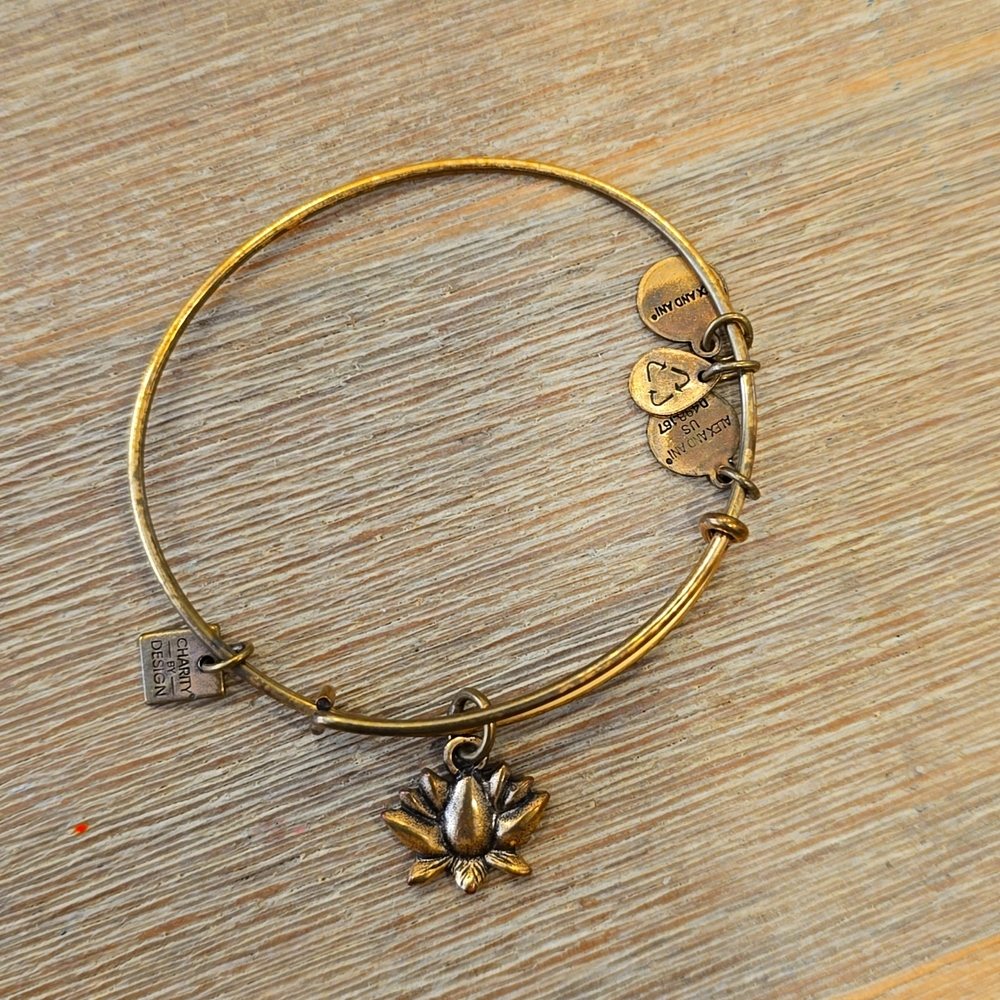 Alex and Ani Lotus Bracelet